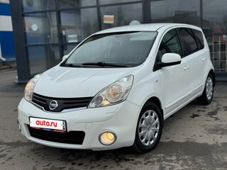 2012 Nissan Note I Рестайлинг, белый, 599000 рублей, вид 2