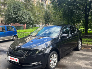 2018 Skoda Octavia III (A7) Рестайлинг, чёрный, 1100000 рублей, вид 1