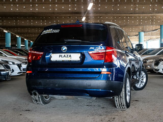 2011 BMW X3 28i xDrive II (F25), синий, 1400000 рублей, вид 3