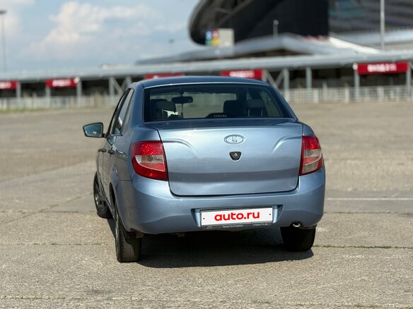 2016 Lada (ВАЗ) Granta I, голубой, 310000 рублей - вид 5