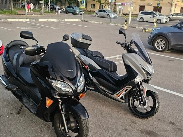 2008 Honda Forza, чёрный, 170000 рублей - вид 6