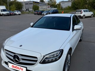 2019 Mercedes-Benz C-Класс 180 IV (W205) Рестайлинг, белый, 2600000 рублей, вид 1