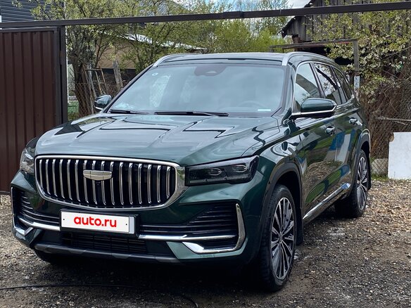 2024 Geely Monjaro (Xingyue L) I Рестайлинг (China Market), зелёный, 2790000 рублей