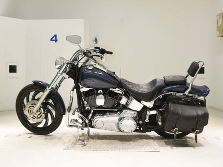 2008 Harley-Davidson Softail Custom, синий, 712000 рублей, вид 1