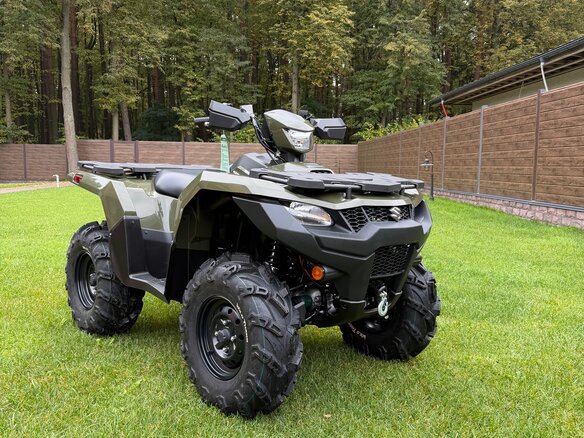 2025 Suzuki KingQuad 750, зелёный, 1590000 рублей - вид 1