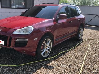 2008 Porsche Cayenne GTS I Рестайлинг (957), красный, 999999 рублей, вид 2