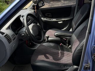 2004 Hyundai Accent ТагАЗ II, фиолетовый, 450000 рублей, вид 5