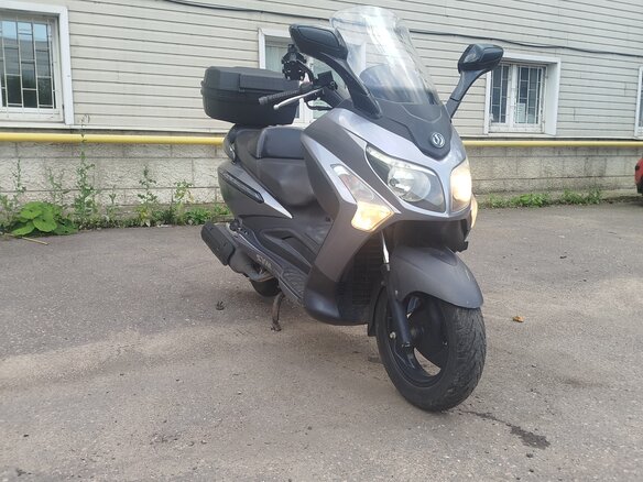 2011 Sym GTS 300, серебристый, 182000 рублей - вид 4