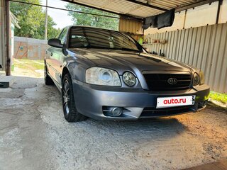 2005 Kia Magentis I Рестайлинг, серебристый, 365000 рублей, вид 2