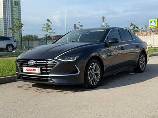 2021 Hyundai Sonata VIII (DN8), синий, 2800000 рублей, вид 2