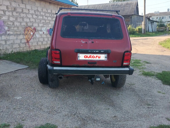 1994 Lada (ВАЗ) 2121 (4x4) I Рестайлинг, красный, 210000 рублей - вид 2