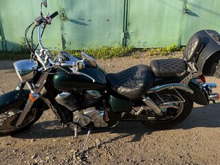 1997 Honda Shadow 400, зелёный, 320000 рублей, вид 2