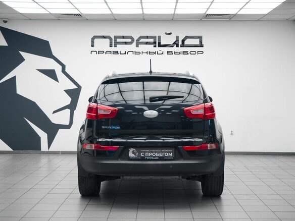 2013 Kia Sportage III, чёрный - вид 3