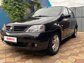 2009 Renault Logan I, чёрный, 690000 рублей, вид 1