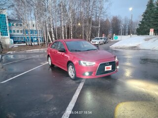2007 Mitsubishi Lancer X, красный, 850000 рублей, вид 2