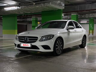 2019 Mercedes-Benz C-Класс 200 IV (W205) Рестайлинг, белый, 3100000 рублей, вид 2