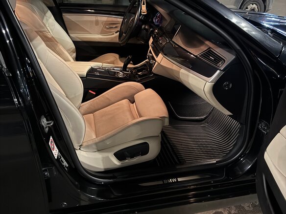 2016 BMW 5 серии 525d xDrive VI (F10/F11/F07) Рестайлинг, чёрный, 2200000 рублей - вид 2