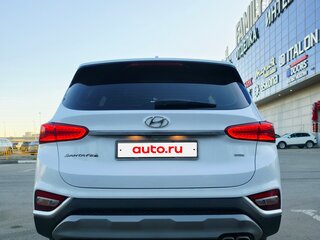 2019 Hyundai Santa Fe IV, белый, 3150000 рублей, вид 4