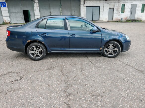 2008 Volkswagen Jetta V, серый - вид 7