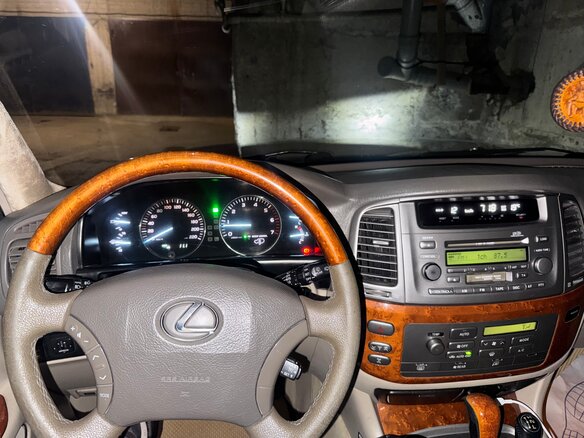2006 Lexus LX 470 II Рестайлинг, белый, 2270000 рублей - вид 6