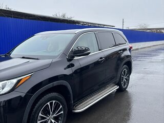 2018 Toyota Highlander III (XU50) Рестайлинг, чёрный, 3600000 рублей, вид 3