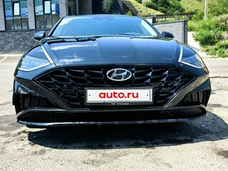 2021 Hyundai Sonata VIII (DN8), чёрный, 1200000 рублей, вид 4