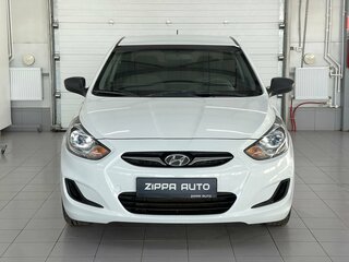2014 Hyundai Solaris I, белый, 899000 рублей, вид 2