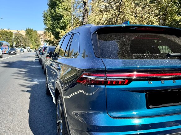 2023 Geely Monjaro (Xingyue L) I, зелёный, 3000000 рублей - вид 10