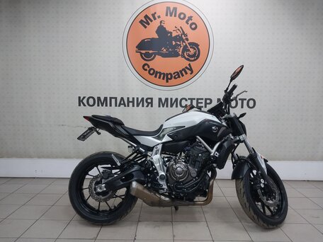 2015 Yamaha MT-07 (FZ-07), белый, 649000 рублей, вид 1