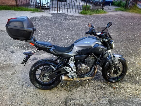 2015 Yamaha MT-07 (FZ-07), серый, 699000 рублей - вид 15