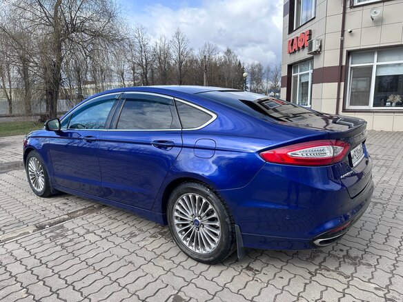 2015 Ford Mondeo V, синий, 1400000 рублей - вид 5
