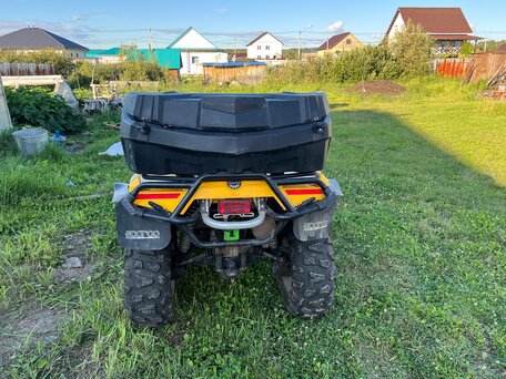 2008 BRP Can-Am Outlander 400, жёлтый, 450000 рублей, вид 2