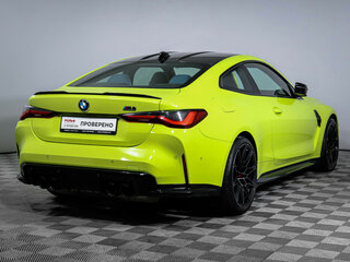 2021 BMW M4 Competition Package G82/G83, жёлтый, 8766075 рублей, вид 5