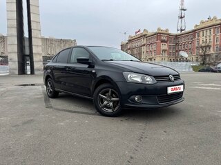 2012 Volkswagen Polo V, чёрный, 640000 рублей, вид 3