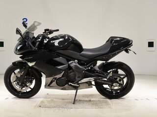2010 Kawasaki ER-6F (Ninja 650R), чёрный, 435000 рублей, вид 2