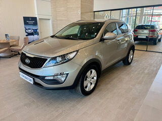 2014 Kia Sportage III Рестайлинг, серебристый, 1429990 рублей, вид 1