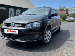 2011 Volkswagen Polo V, чёрный, 830000 рублей, вид 1