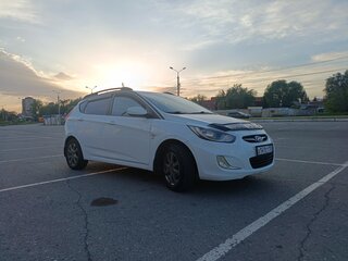 2011 Hyundai Solaris I, белый, 500000 рублей, вид 3