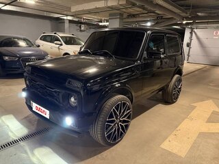 2012 Lada (ВАЗ) 2121 (4x4) I Рестайлинг, чёрный, 1299999 рублей, вид 3