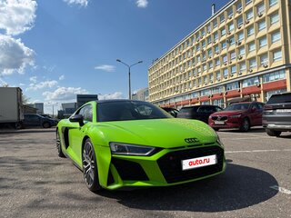 2016 Audi R8 V10 plus II (4S), зелёный, 9999999 рублей, вид 1