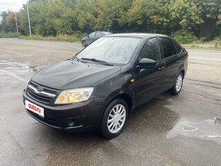 2015 Lada (ВАЗ) Granta I, чёрный, 235000 рублей, вид 1