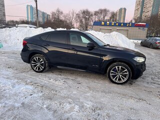 2016 BMW X6 40d II (F16), чёрный, 3400000 рублей, вид 4
