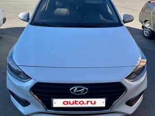 2017 Hyundai Solaris II, белый, 1180000 рублей, вид 2