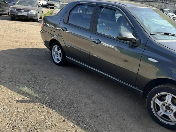 2008 Fiat Albea I Рестайлинг, серый, 260000 рублей - вид 1