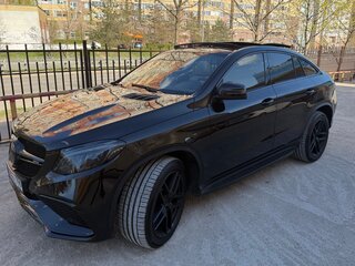2017 Mercedes-Benz GLE Coupe 400 I (C292), чёрный, 3750000 рублей, вид 4