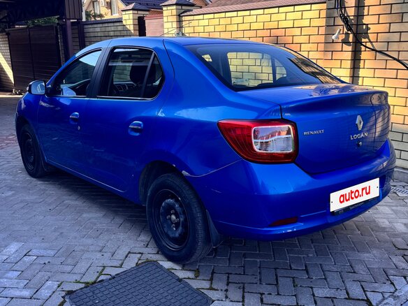 2016 Renault Logan II, синий, 580000 рублей - вид 5