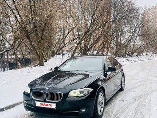 2013 BMW 5 серии 520i VI (F10/F11/F07) Рестайлинг, чёрный, 2000000 рублей, вид 1