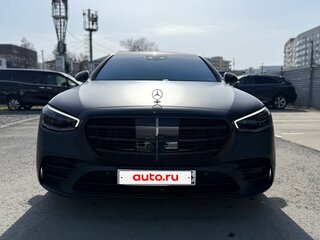 2021 Mercedes-Benz S-Класс 500 4MATIC VII (W223), чёрный, 11000000 рублей, вид 4