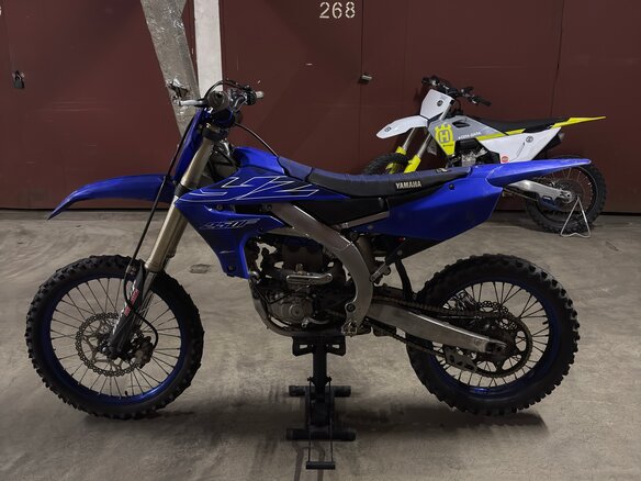 2022 Yamaha YZ250F, синий, 518000 рублей - вид 1