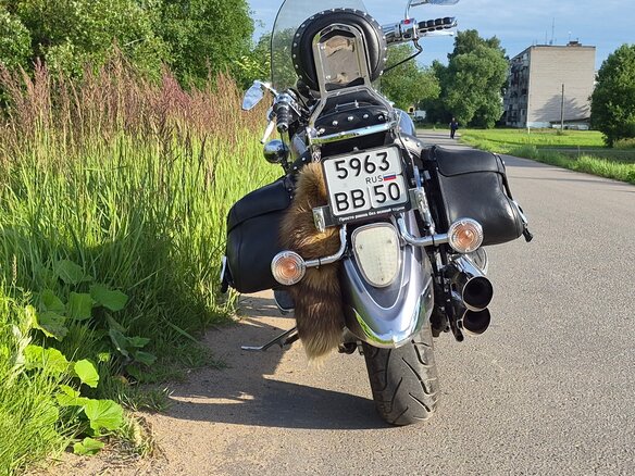 2004 Yamaha XVS1100, серый, 605000 рублей - вид 1